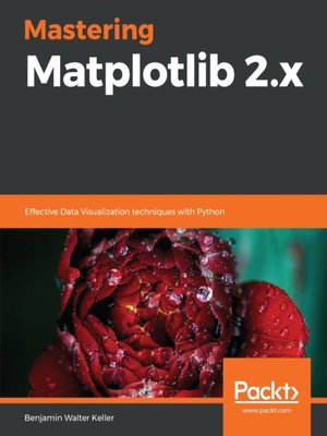 cover image of Mastering Matplotlib 2.x